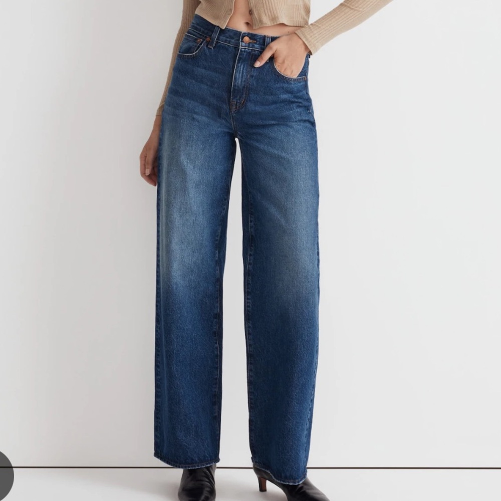 Madewell superwide-leg Jean